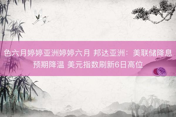 色六月婷婷亚洲婷婷六月 邦达亚洲：美联储降息预期降温 美元指数刷新6日高位