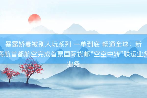 暴露娇妻被别人玩系列 一单到底 畅通全球：新海航首都航空完成首票国际货邮“空空中转”联运业务