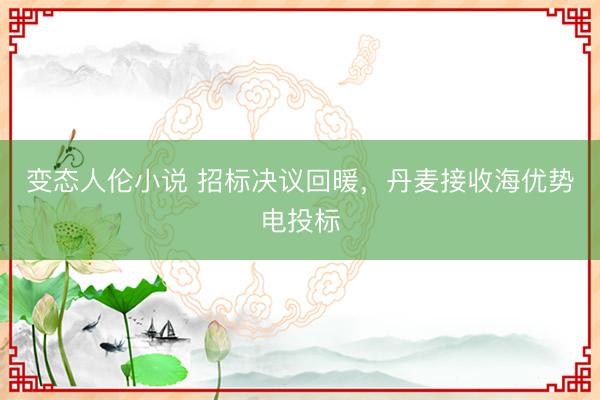变态人伦小说 招标决议回暖，丹麦接收海优势电投标